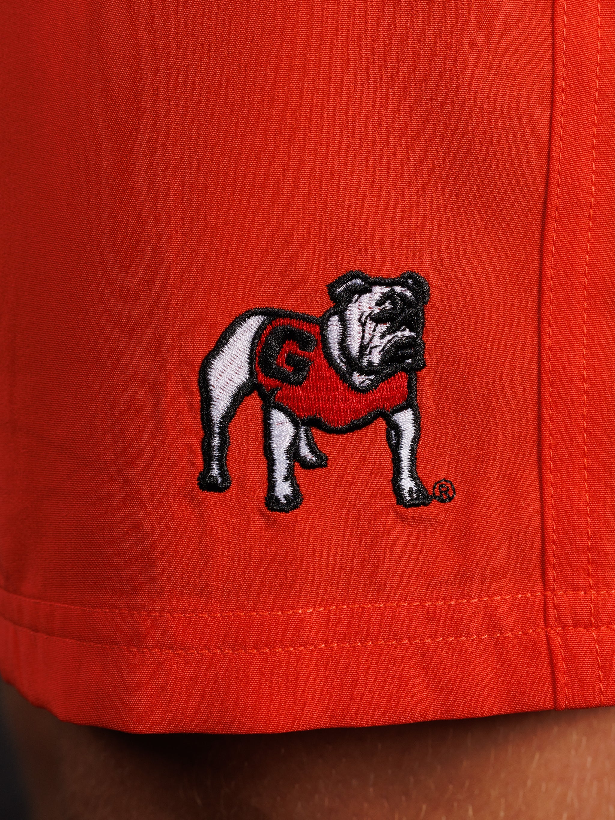 Red Standing Dog Men's Shorts