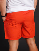 Red Standing Dog Men's Shorts