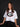 White Heavyweight Oval G Tee