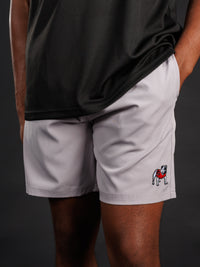 Light Grey Standing Dog Men's Shorts