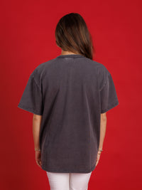 Dark Grey Standing Dog Tee
