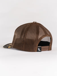 Camo Brier Creek Buck Head Mesh Hat