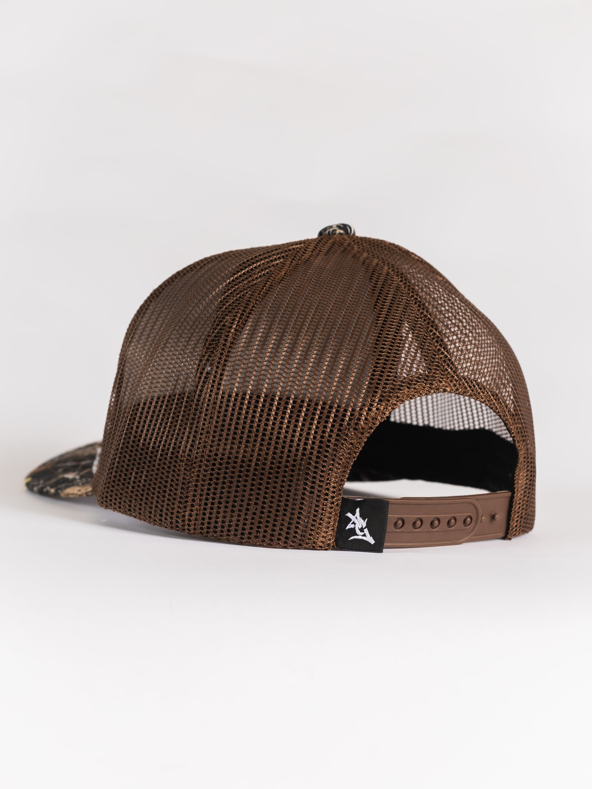 Camo Longhorn Mesh Hat