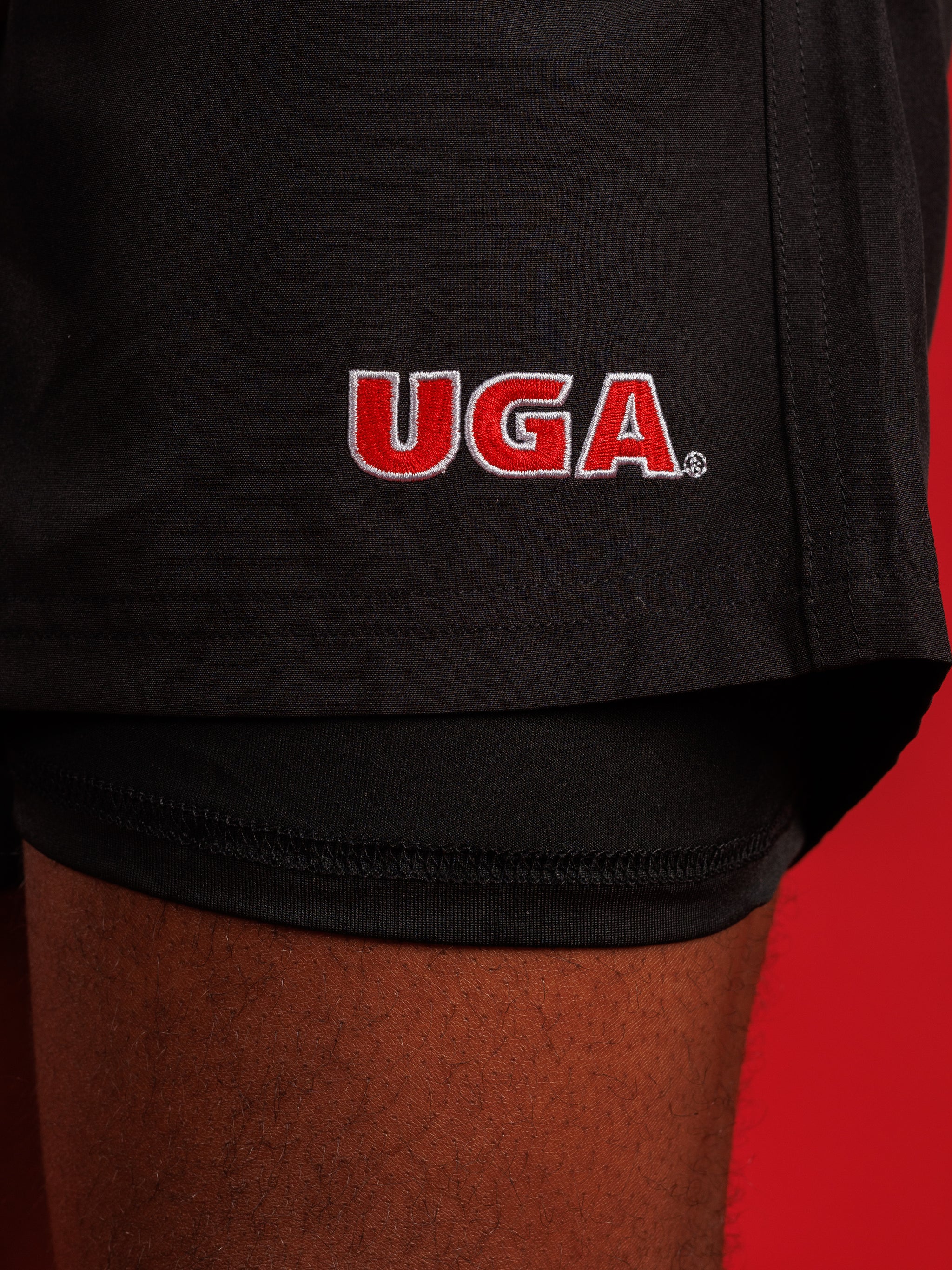 Black UGA Men's Shorts