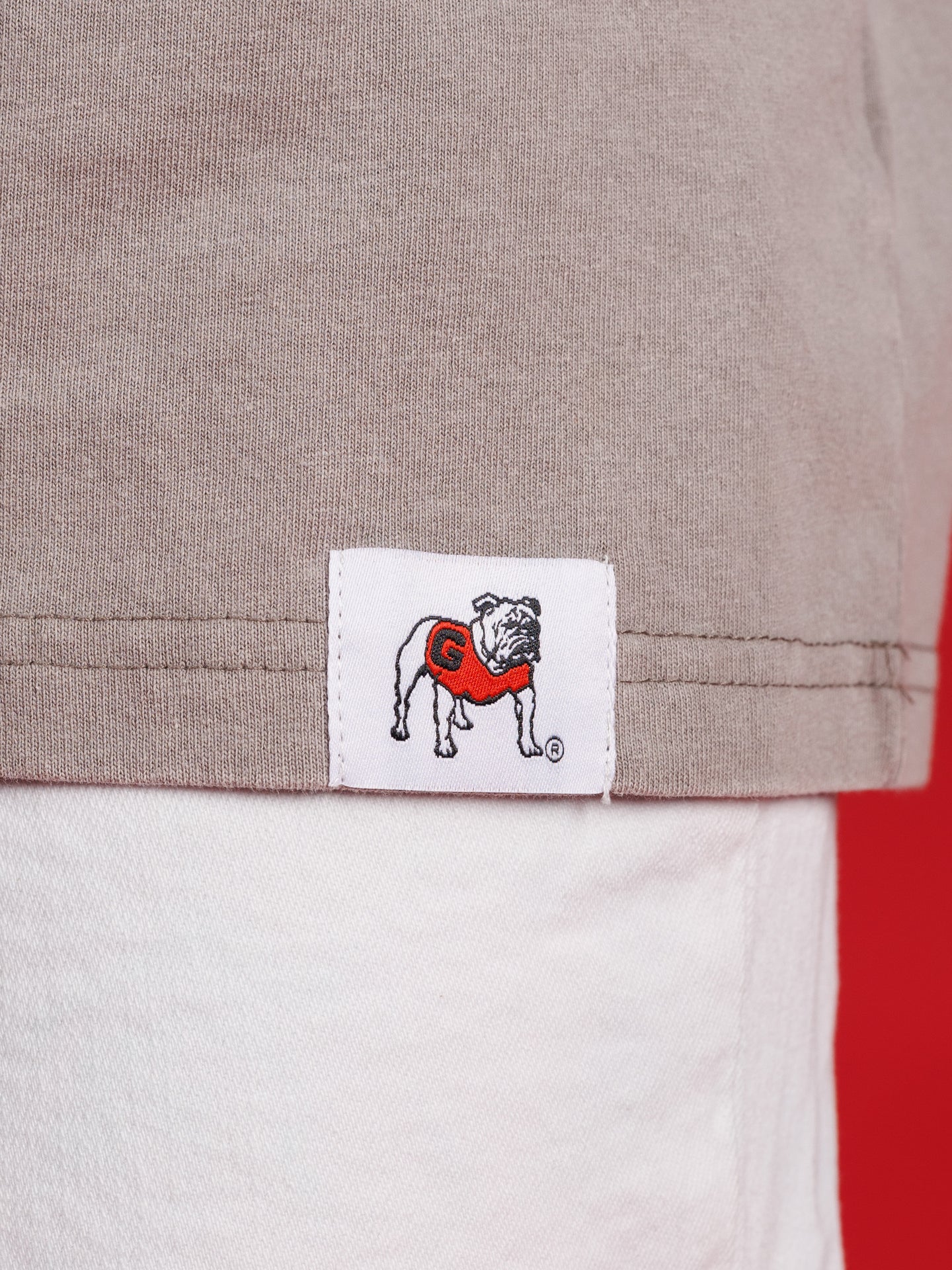 Light Grey Standing Dog Tee