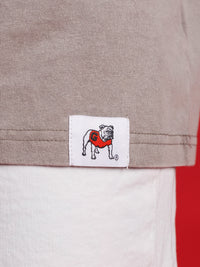 Light Grey Standing Dog Tee