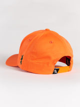 Orange 'How lucky are we' Canvas Hat