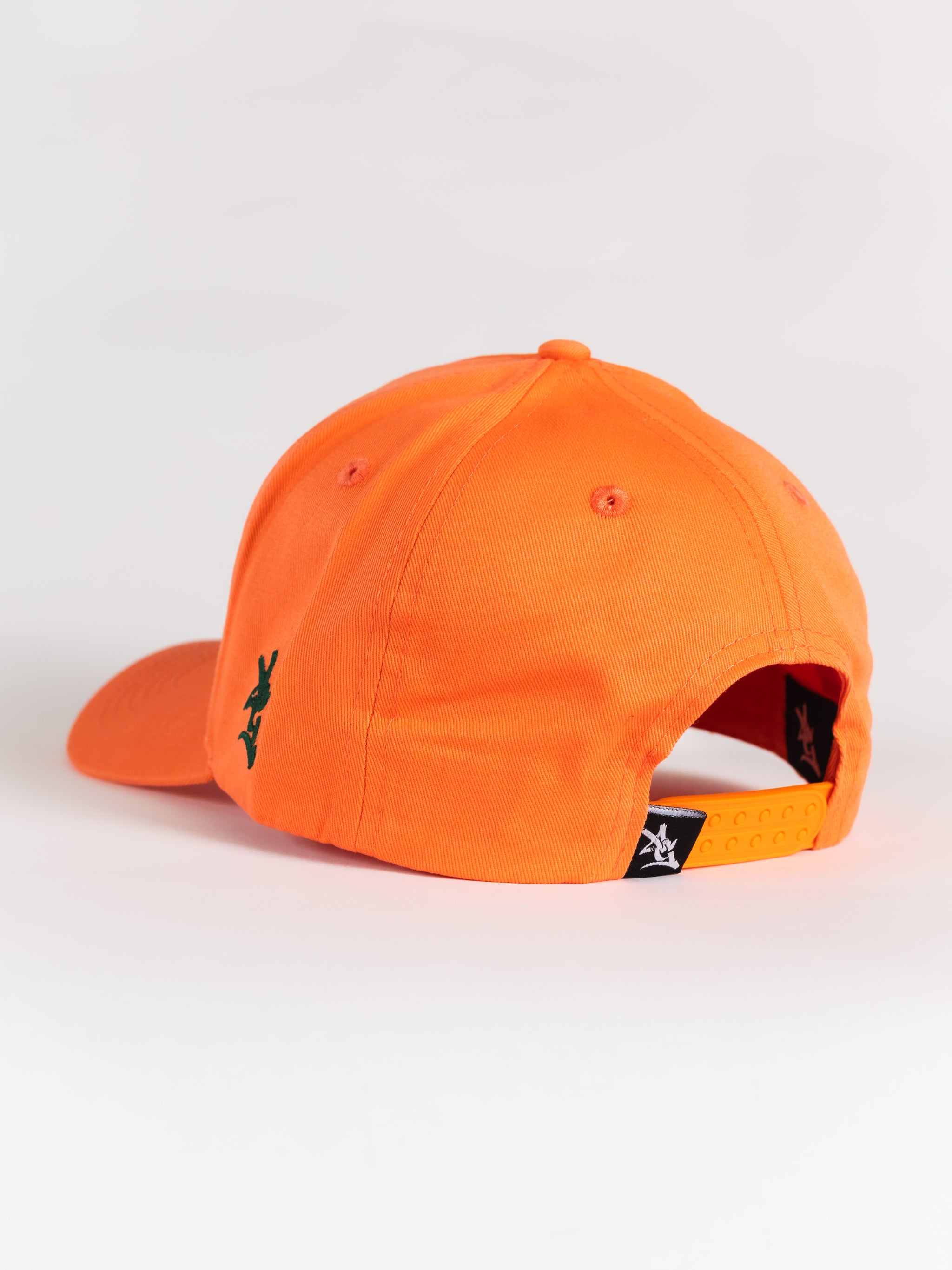 Orange 'How lucky are we' Canvas Hat