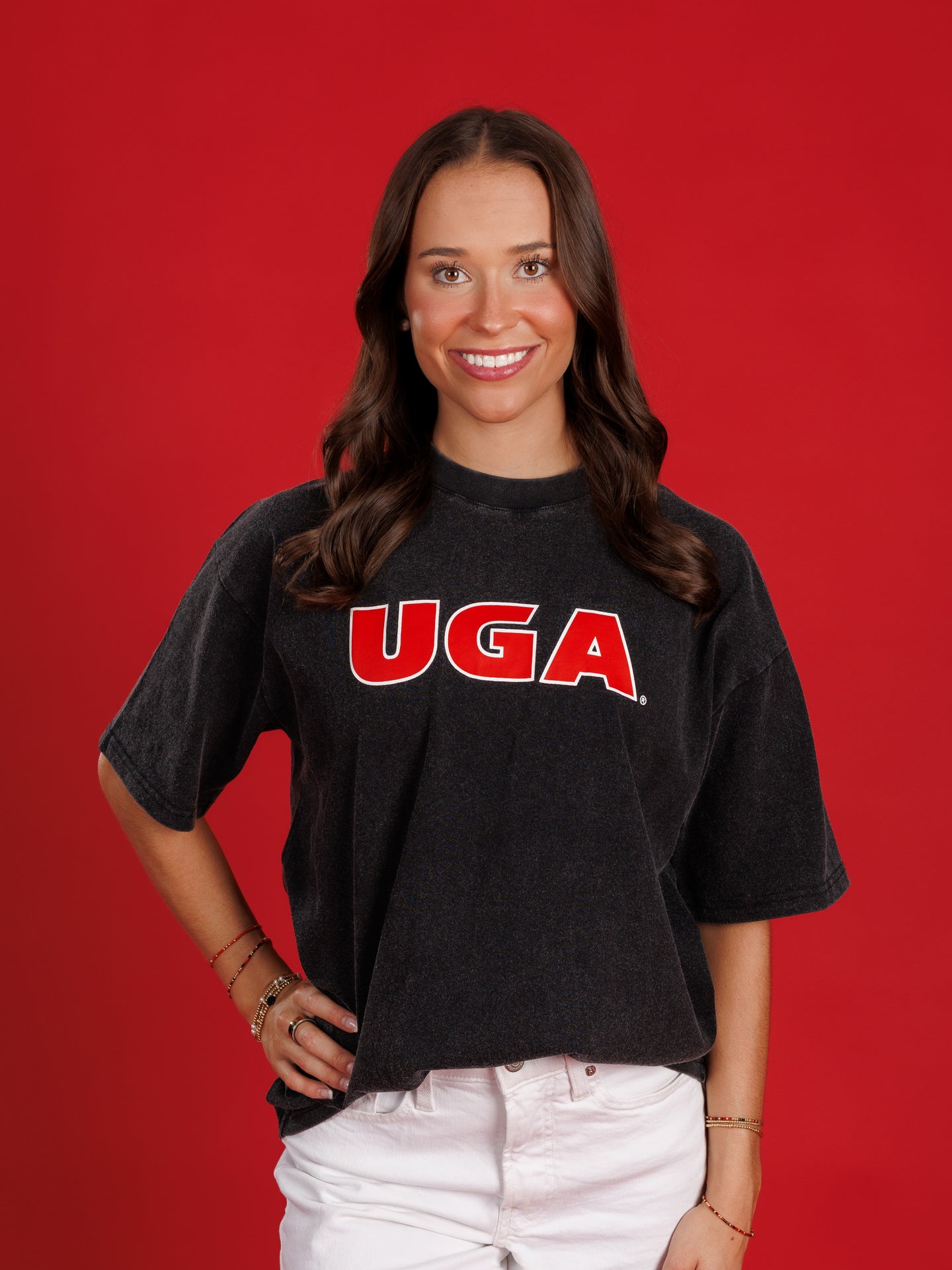 Black UGA Tee