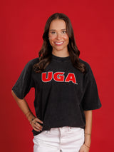 Black UGA Tee