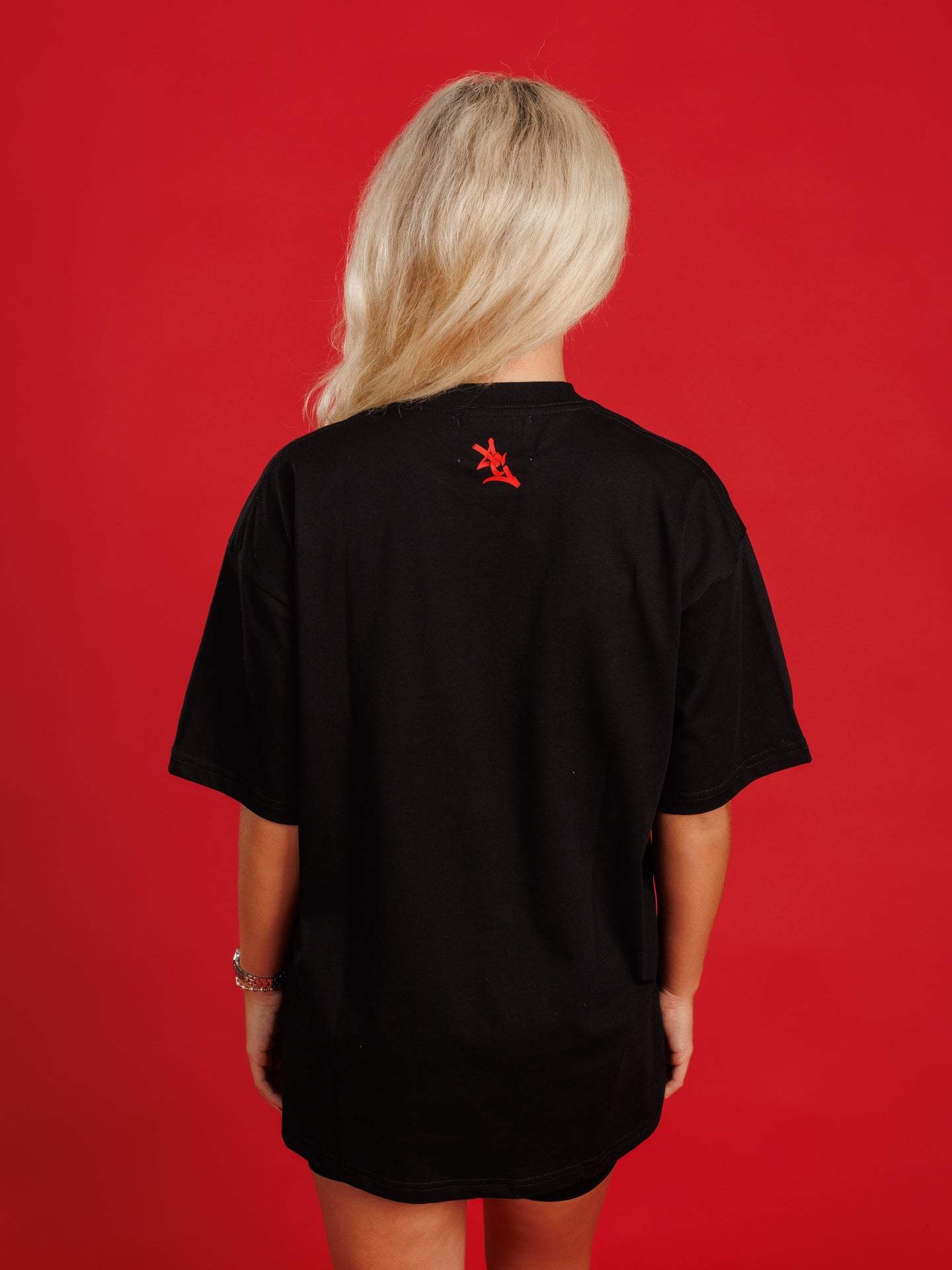 Black Heavyweight Oval G Tee