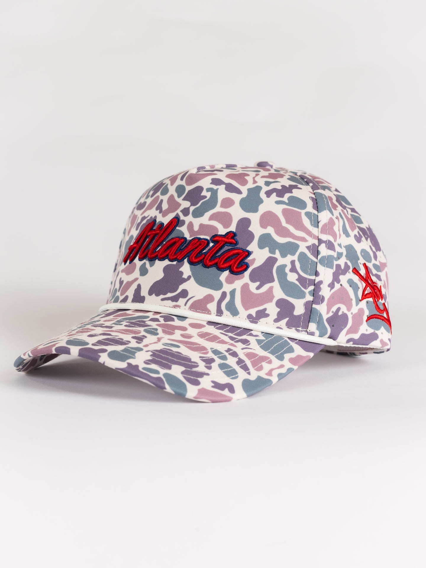 Camo 'Atlanta' Roped Hat