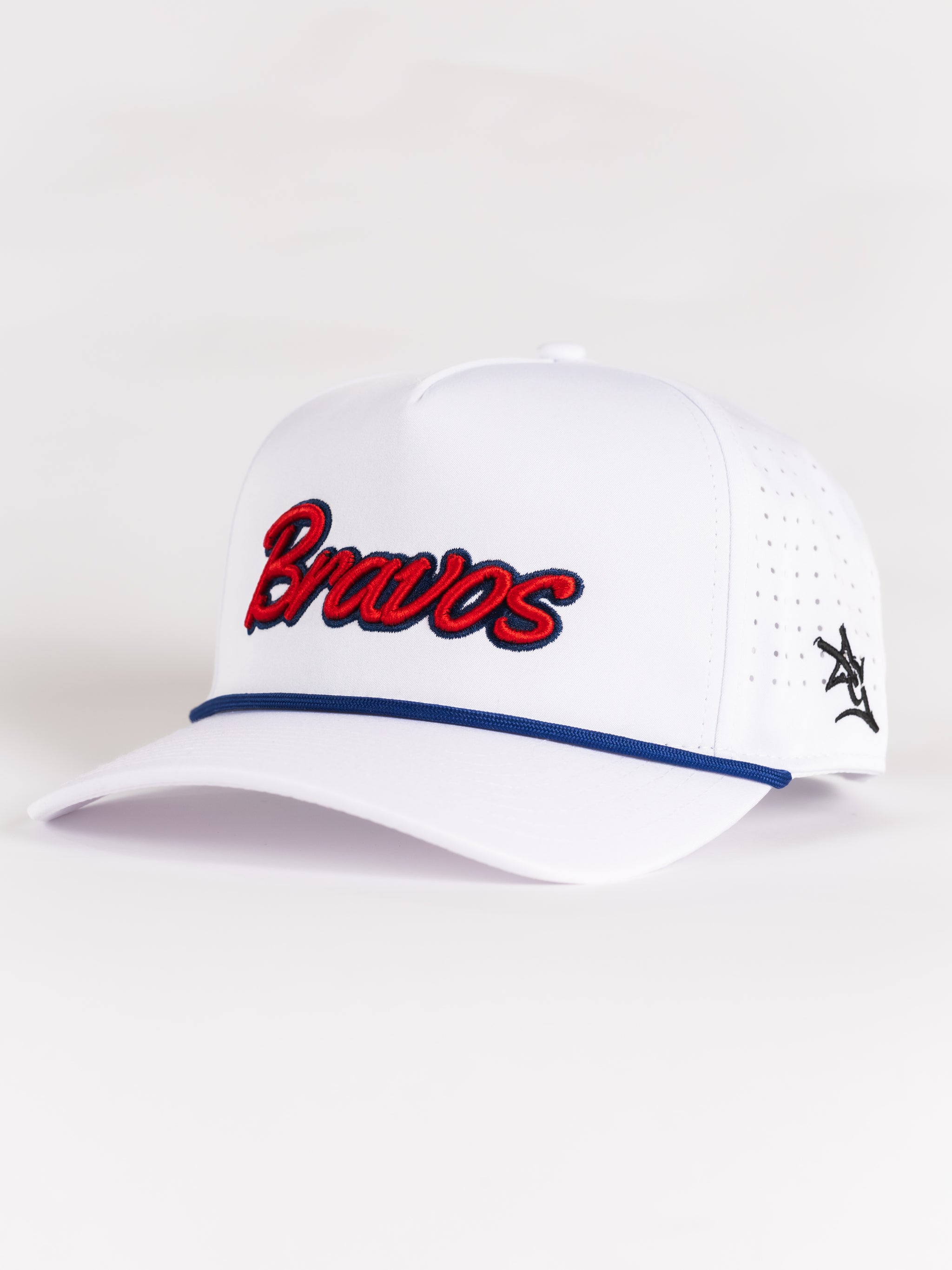 White 'Bravos'  Hat