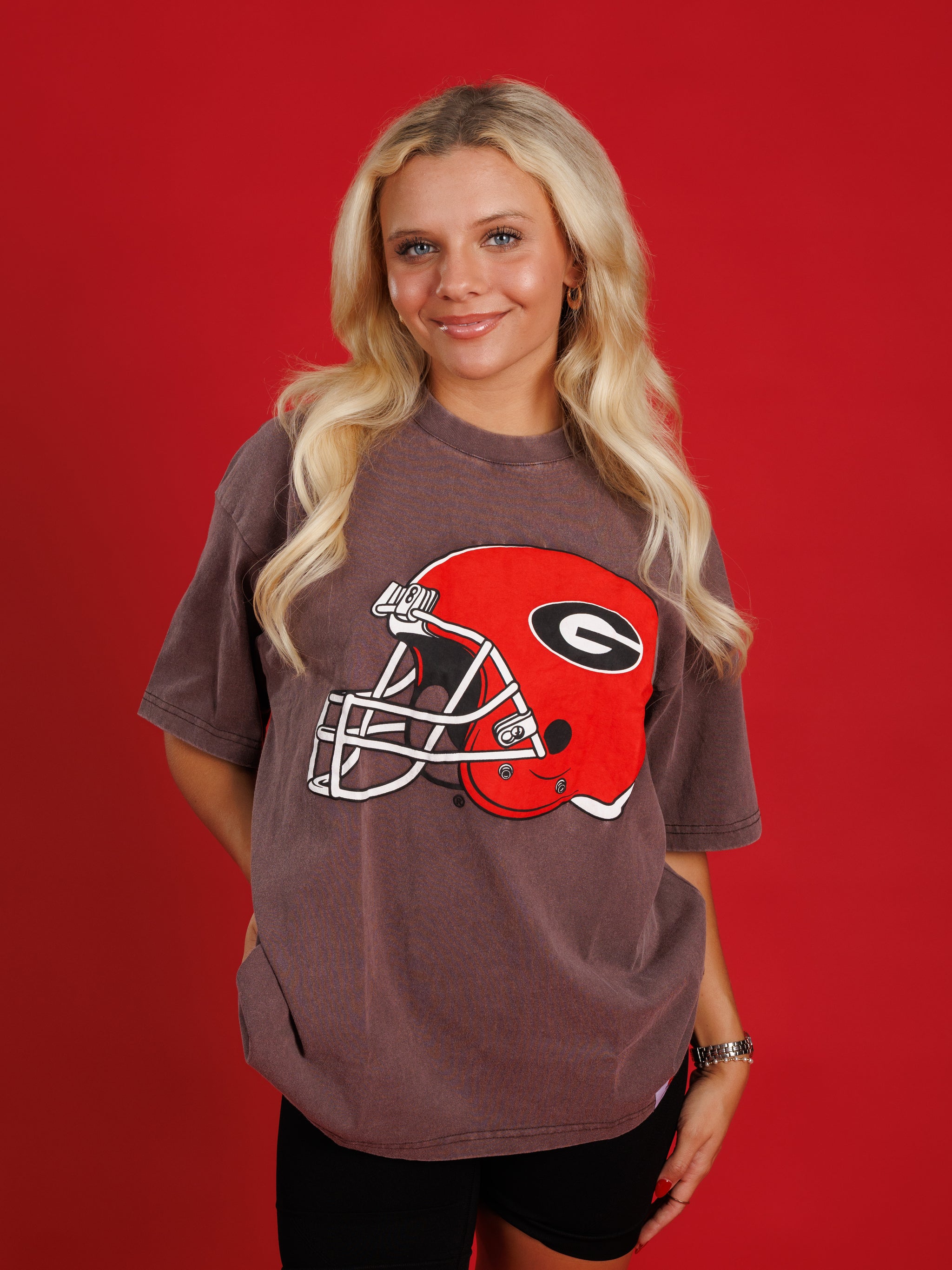 Georgia Helmet Tee