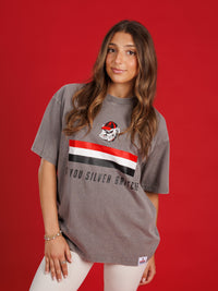 Light Grey Silver Britches Tee