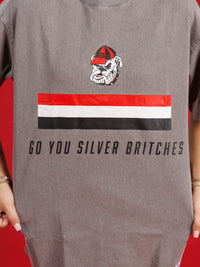 Light Grey Silver Britches Tee