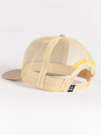 Tan Longhorn Mesh Hat