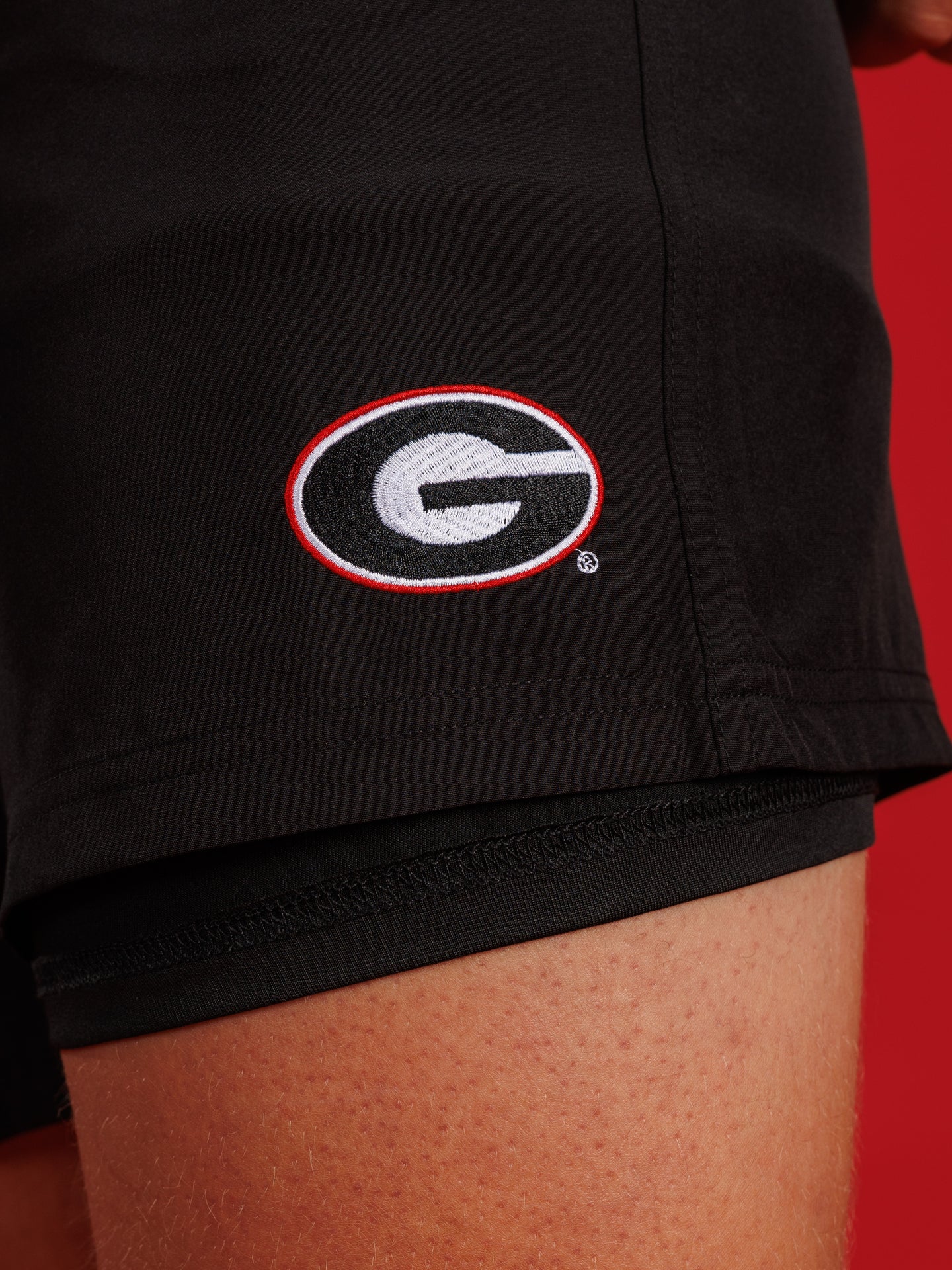 Black Oval G Men's Shorts