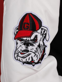 Black UGA Varsity Letterman Jacket