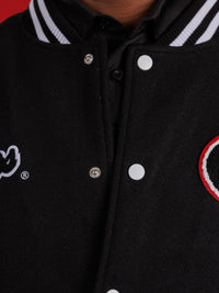 Black UGA Varsity Letterman Jacket