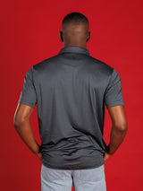 Solid Grey With Oval G Polo