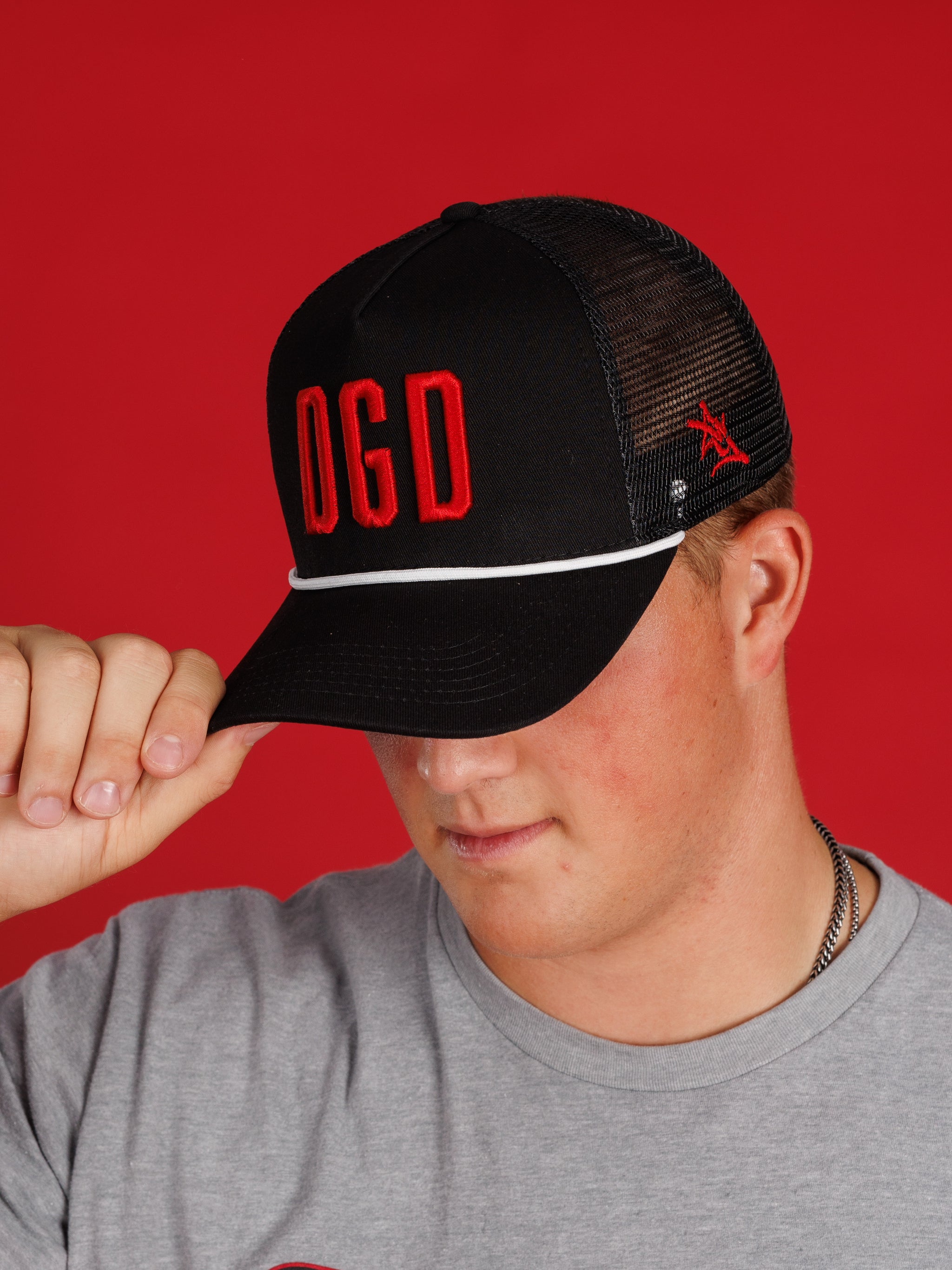 Black DGD Mesh Hat