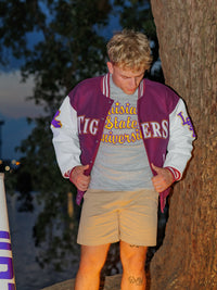 LSU Tigers Varsity Letterman Jacket