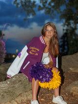 Retro LSU Varsity Letterman Jacket