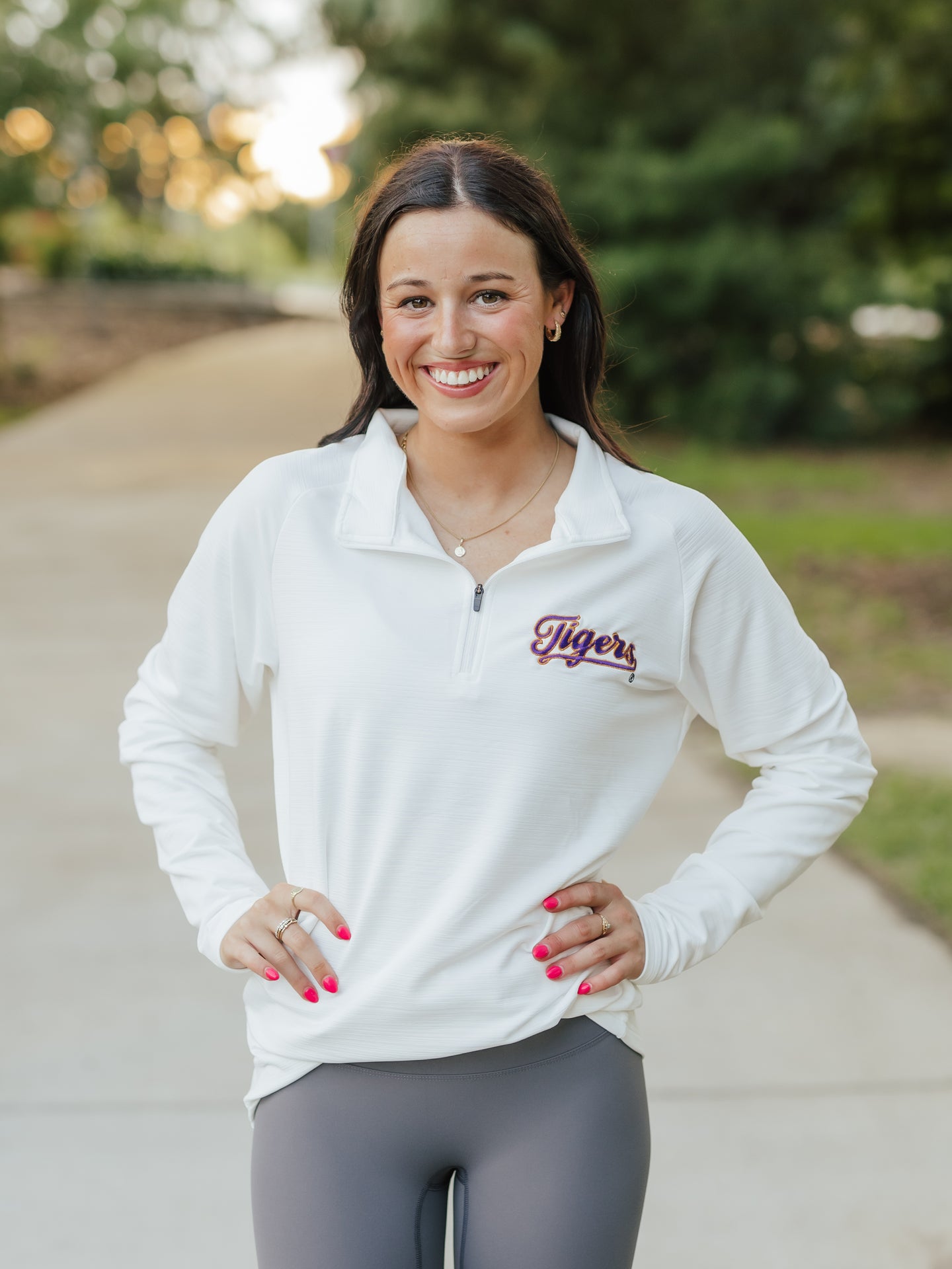LSU 'Tigers' Quarter Zip