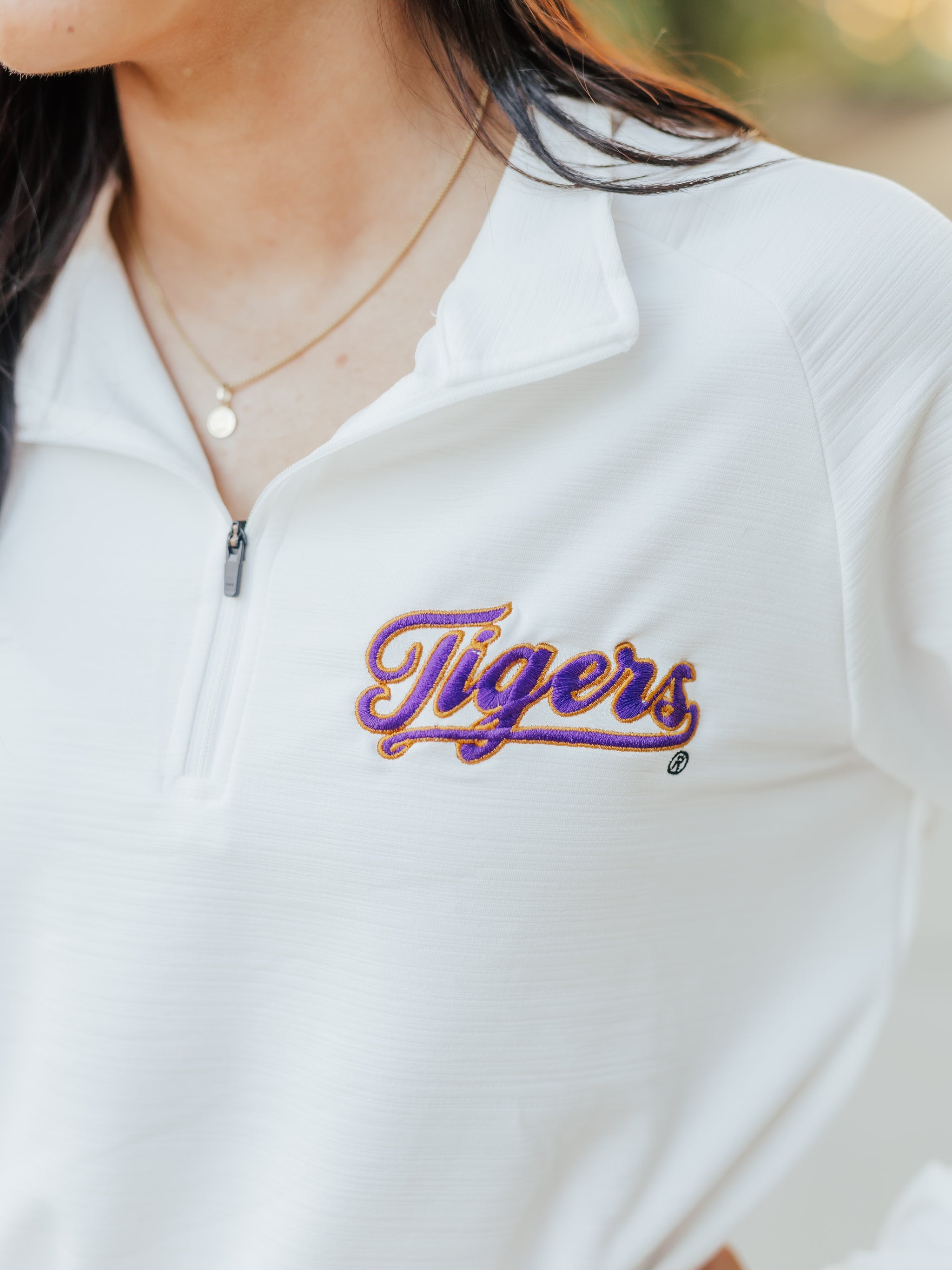 LSU 'Tigers' Quarter Zip