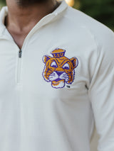 LSU Tiger Head Quarter Zip