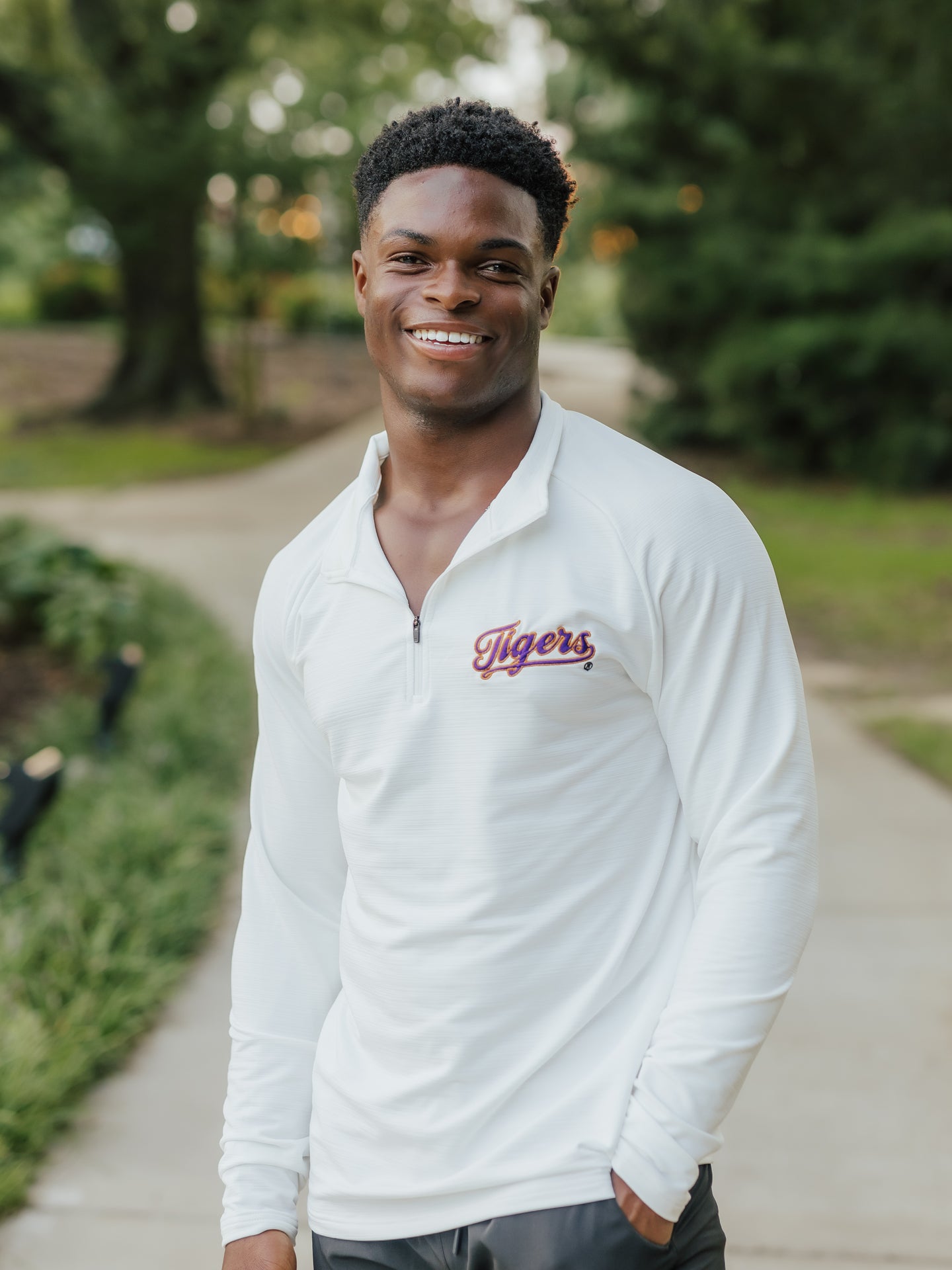 LSU 'Tigers' Quarter Zip