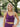 AG V-Neck Padded Active Top | Purple image 0