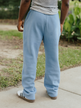 Blue Unisex Heavyweight Sweatpants
