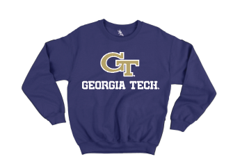 GT Ga Tech Crew Neck