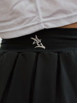 AG Pleated Active Skort | Black image 2