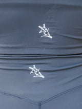AG V-Neck Padded Active Top | Dark Gray image 3